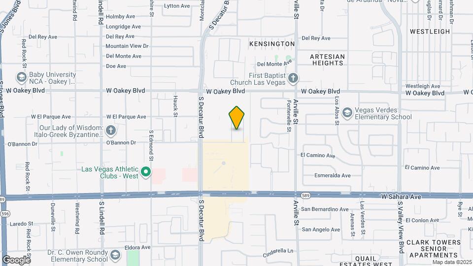 4720 O'Bannon Dr Map and Location Details