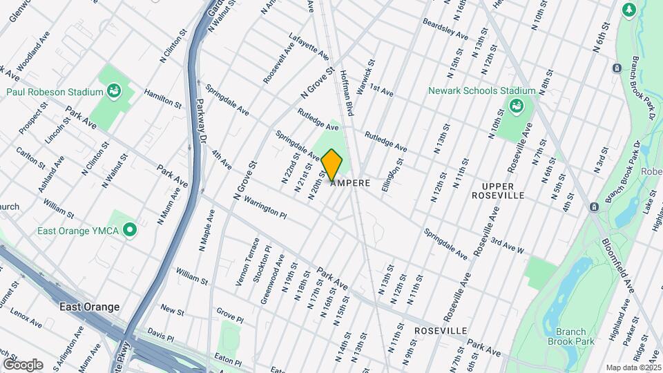 255 N 19th St, Unit 2 Map and Location Details