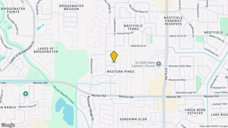 20510 Raincrest Dr Map and Location Details