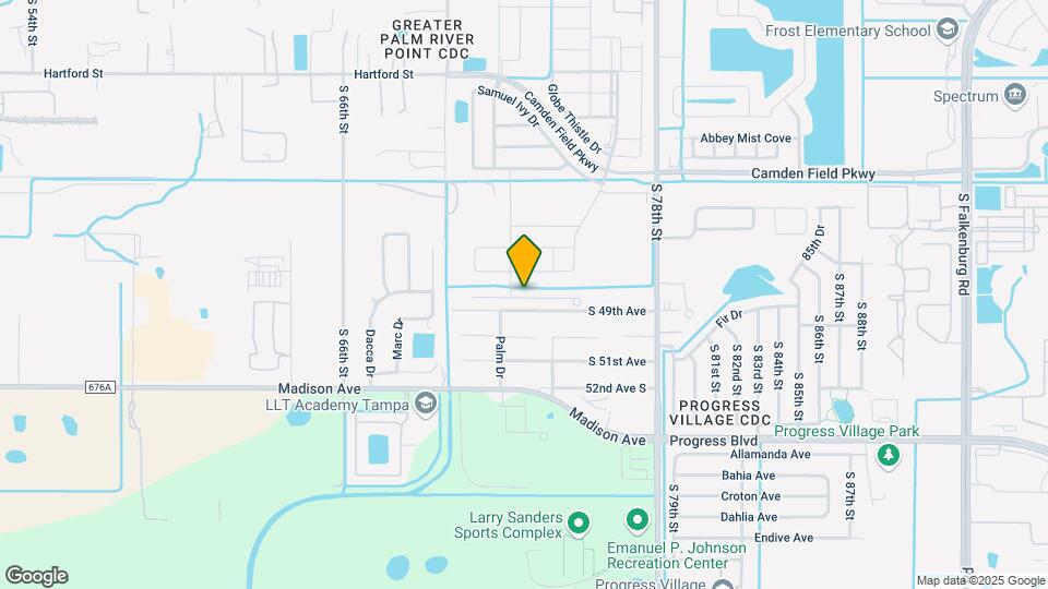7308 Spring Snowflake Ave Map and Location Details