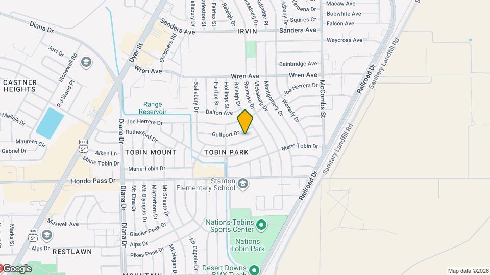 5503 Salisbury Dr Map and Location Details