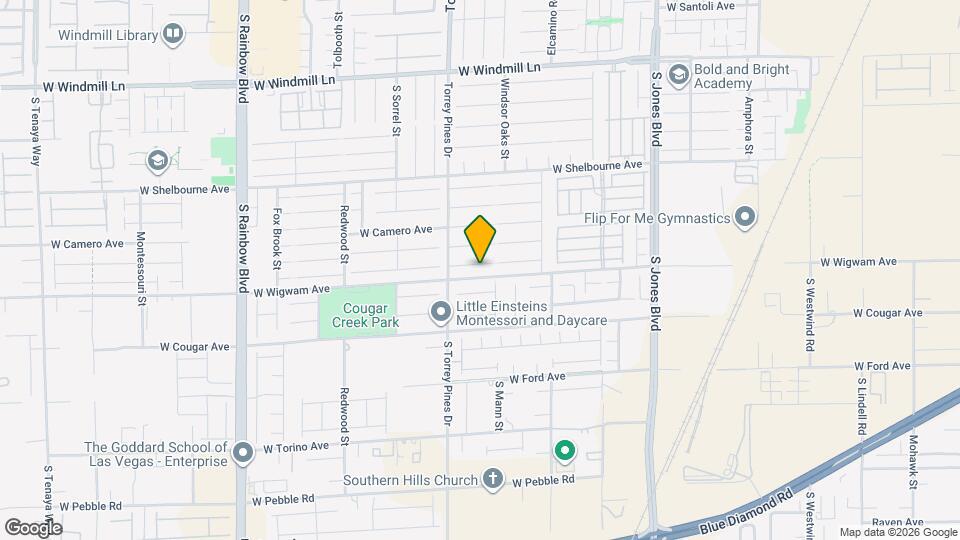 6437 Grand Mayne Ct Map and Location Details