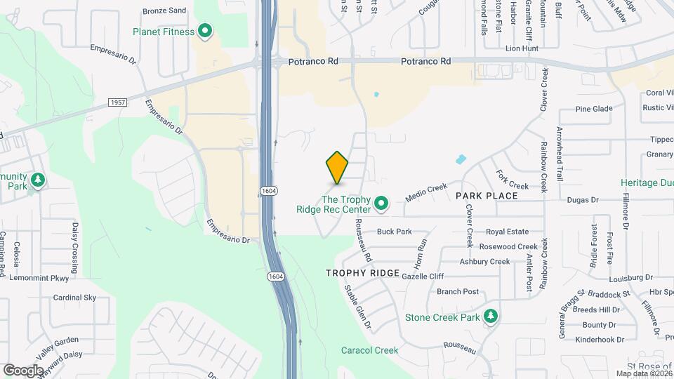 414 Willow Grove Dr Map and Location Details