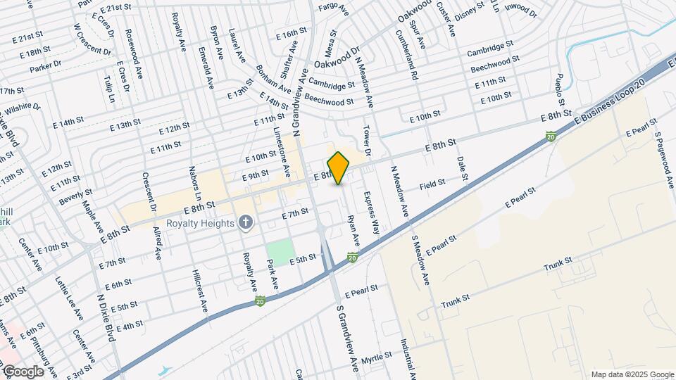 705 Ryan Ave Map and Location Details