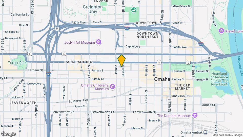 1904 Farnam Map and Location Details