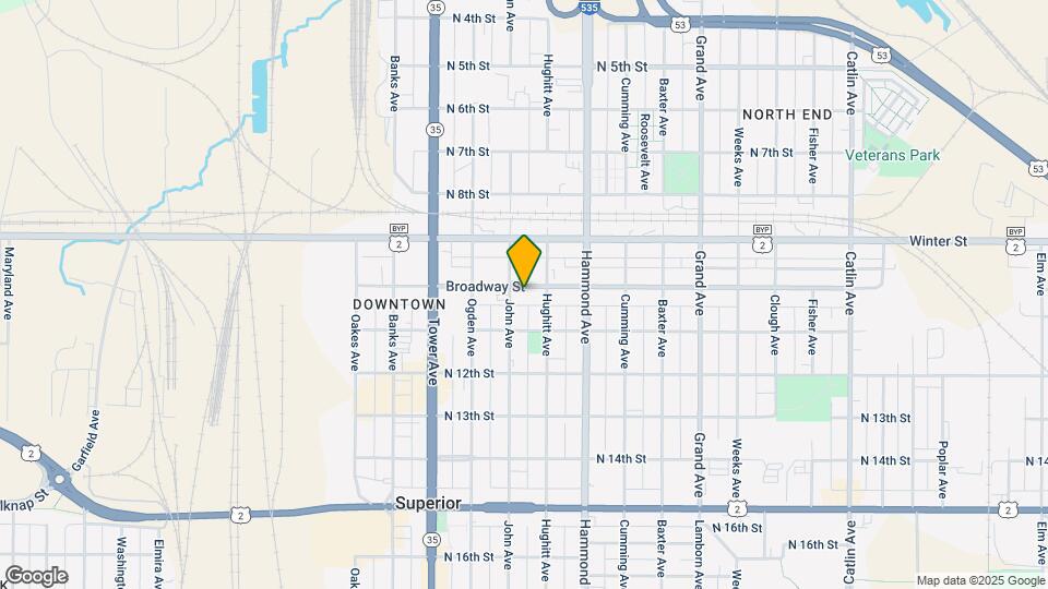 1516 Broadway St Map and Location Details