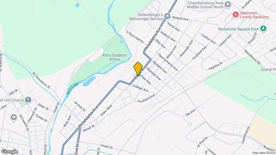 1052 Edgar Ave Map and Location Details