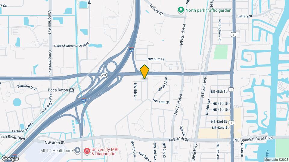 385 NW 50th Dr Map and Location Details