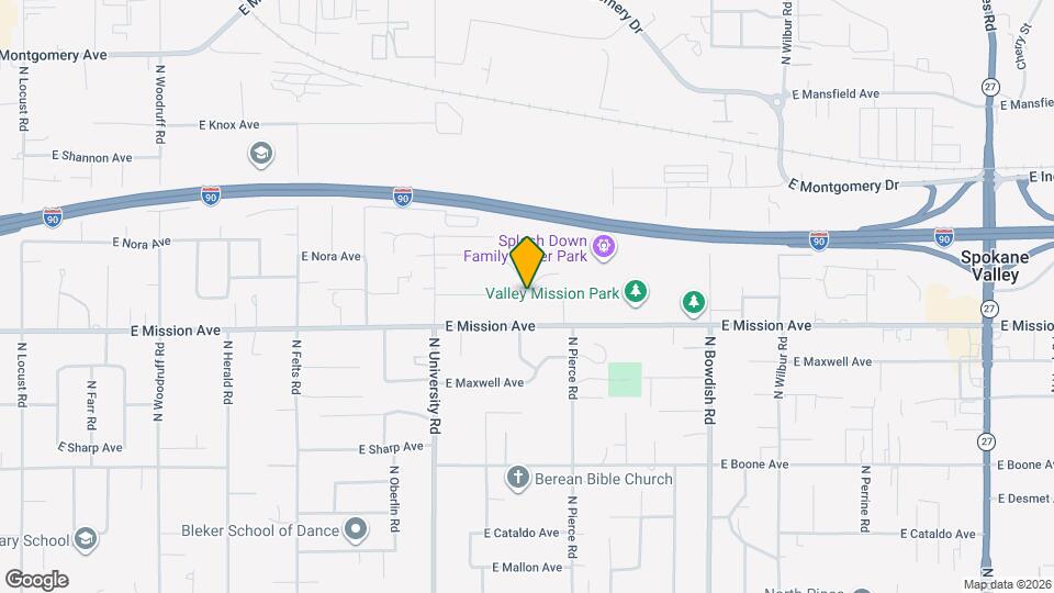 1707 N Glenn Ct Map and Location Details