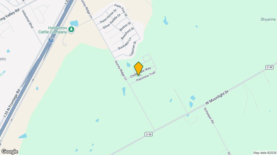 3049 Palomino Trail Map and Location Details