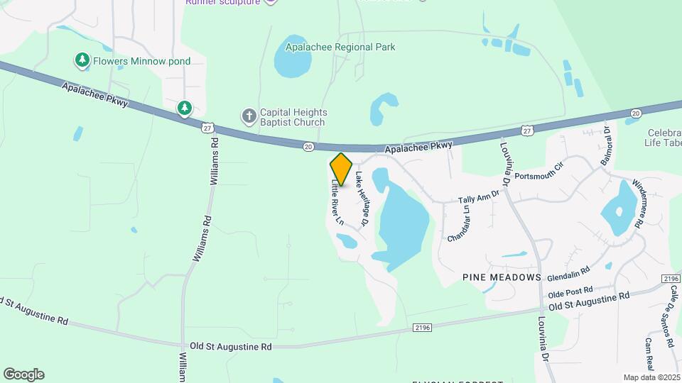 2071 Little River Ln Map and Location Details