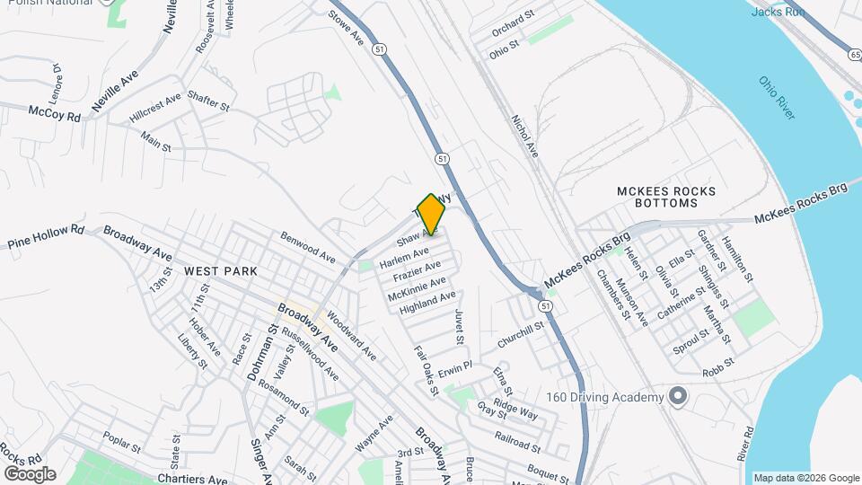 22 Harlem Ave Map and Location Details