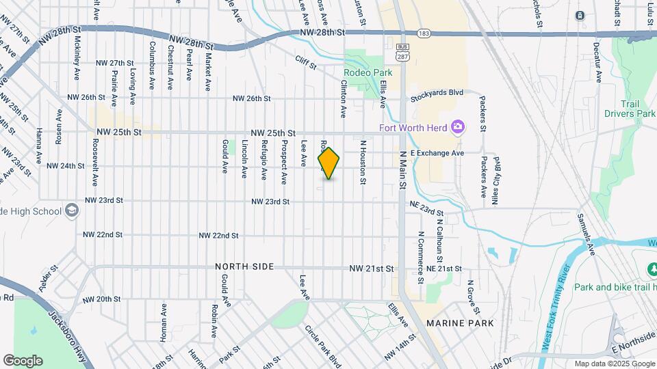2312 Ross Ave Mapa y Detalles de la Ubicación