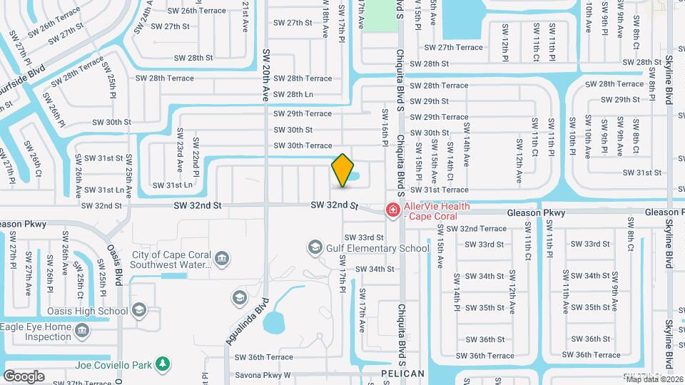 1724 SW 31st Ln Map and Location Details