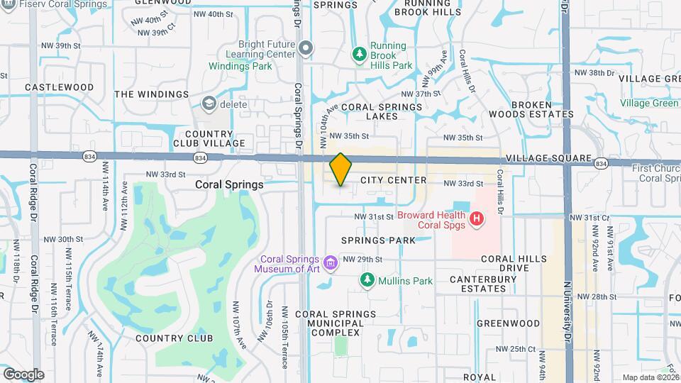 3212 NW 103rd Ter, Unit 107-B Mapa y Detalles de la Ubicación