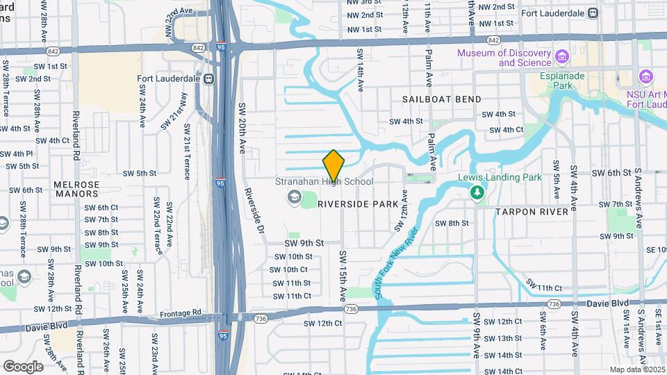 545 SW 15th Ave Map and Location Details