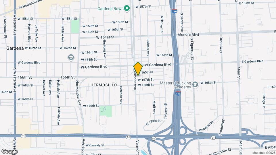 851 W 167th St Map and Location Details