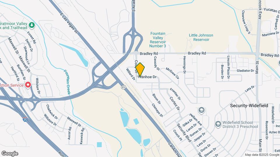 2534 Ivanhoe Dr Map and Location Details