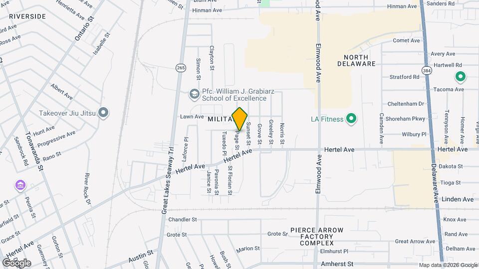 41 Page St Map and Location Details