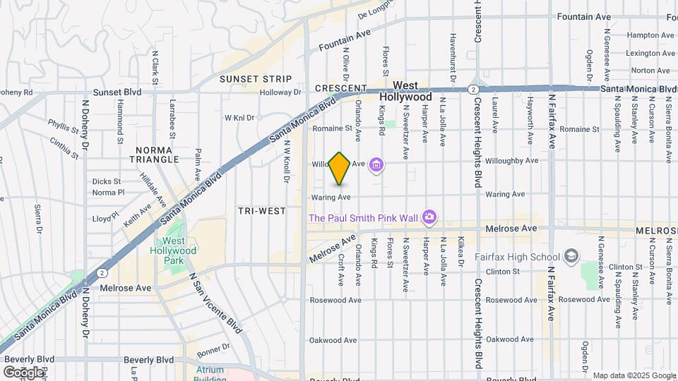 815 Croft Ave Map and Location Details