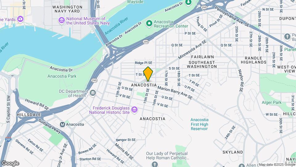 1516 Marion Barry Ave SE Map and Location Details