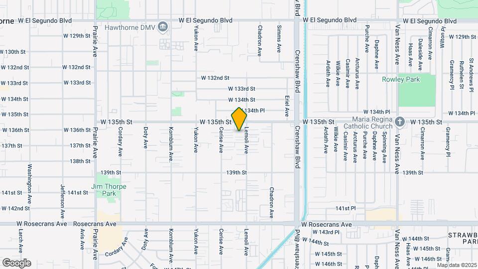 13527 Lemoli Ave Map and Location Details
