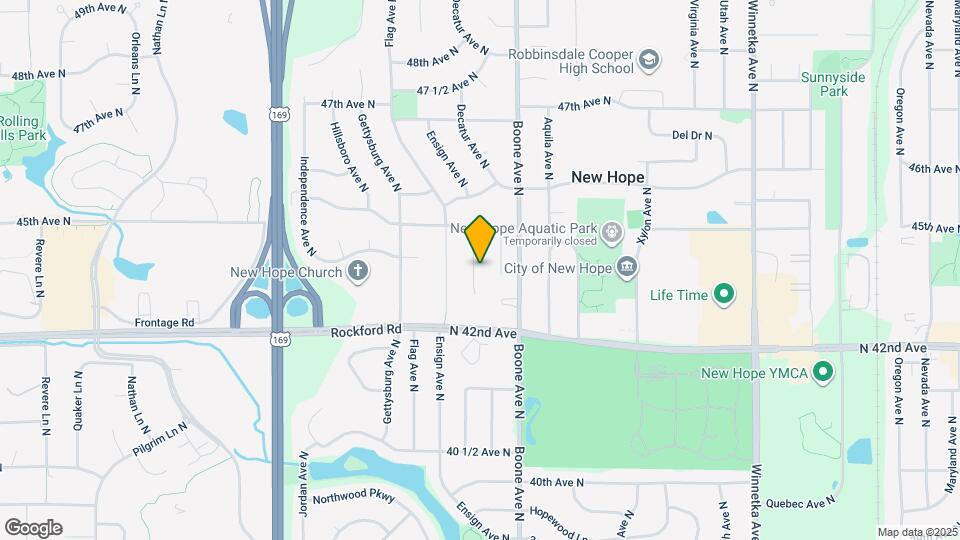 4300 Decatur Ave N Mapa y Detalles de la Ubicación