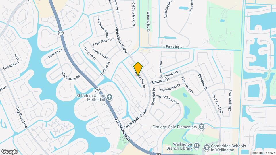 1303 White Pine Dr Map and Location Details