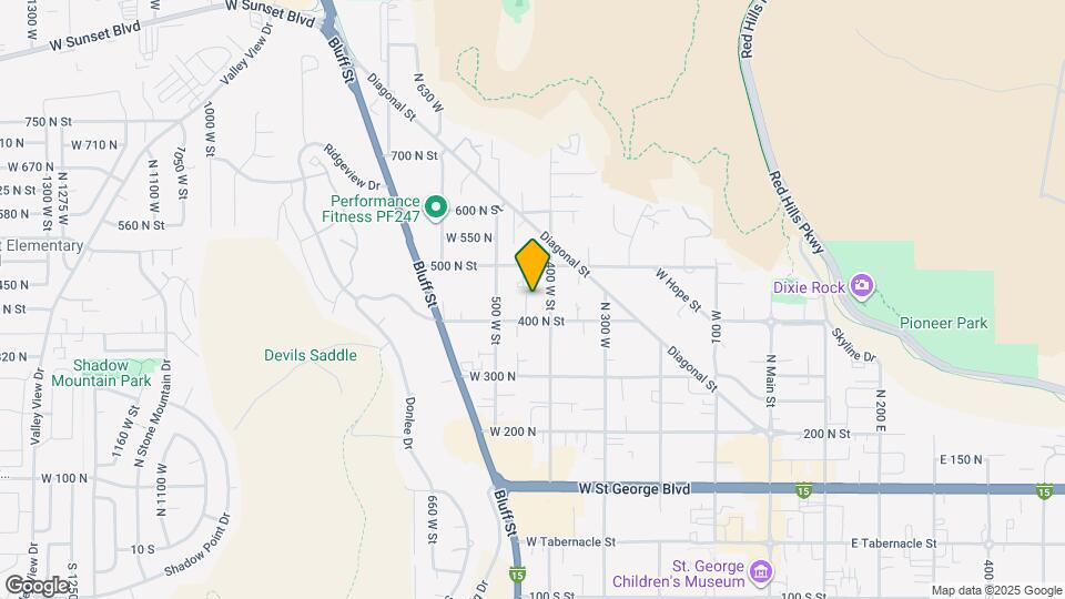 450 W 400 N Map and Location Details