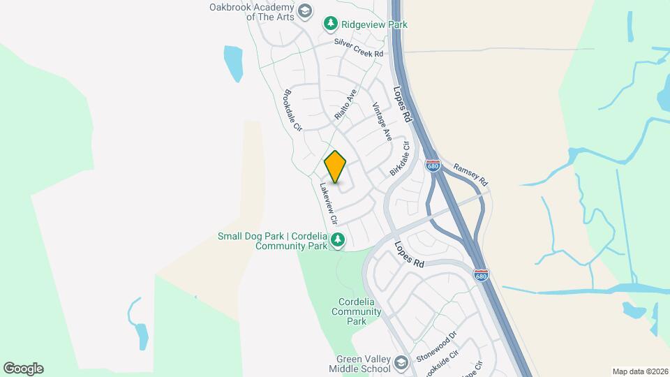 1080 Mission Cir, Unit 1708 Map and Location Details