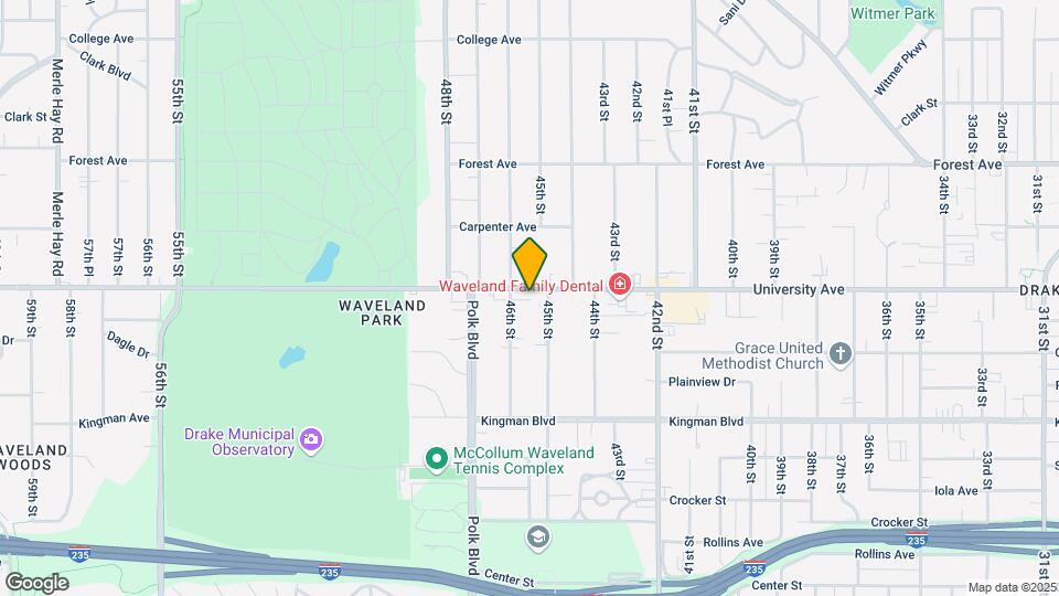 4518 University Ave Map and Location Details