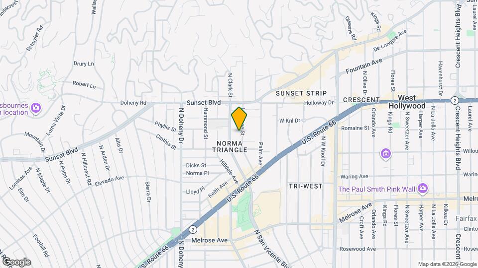 939 Larrabee St Map and Location Details