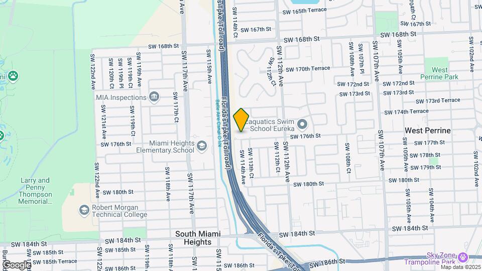 11371 SW 176th St Map and Location Details