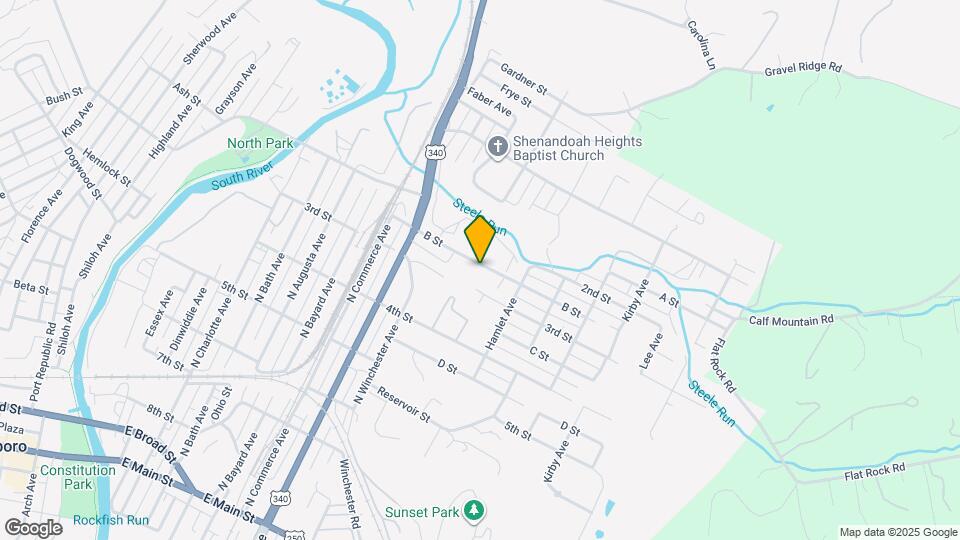 1050 B St Map and Location Details