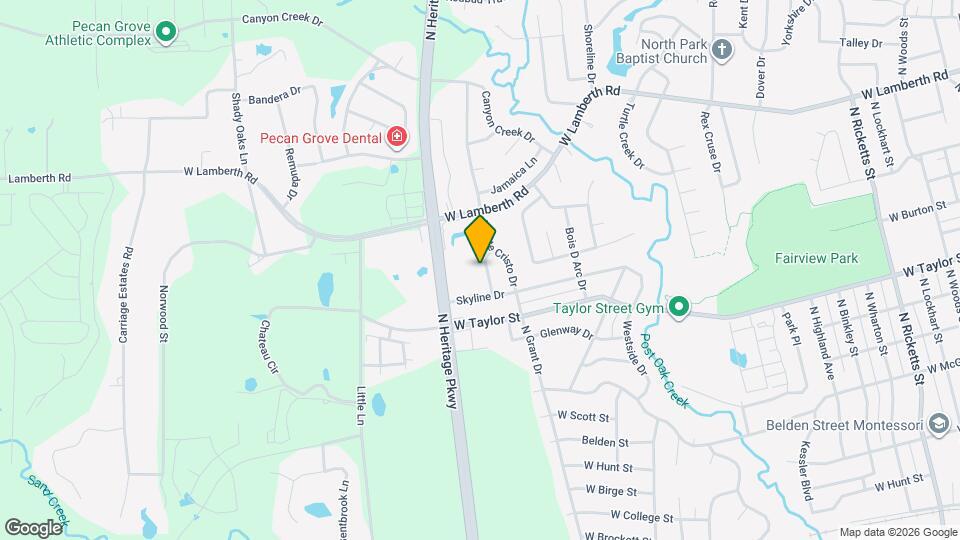 2000 Monte Cristo Way Map and Location Details