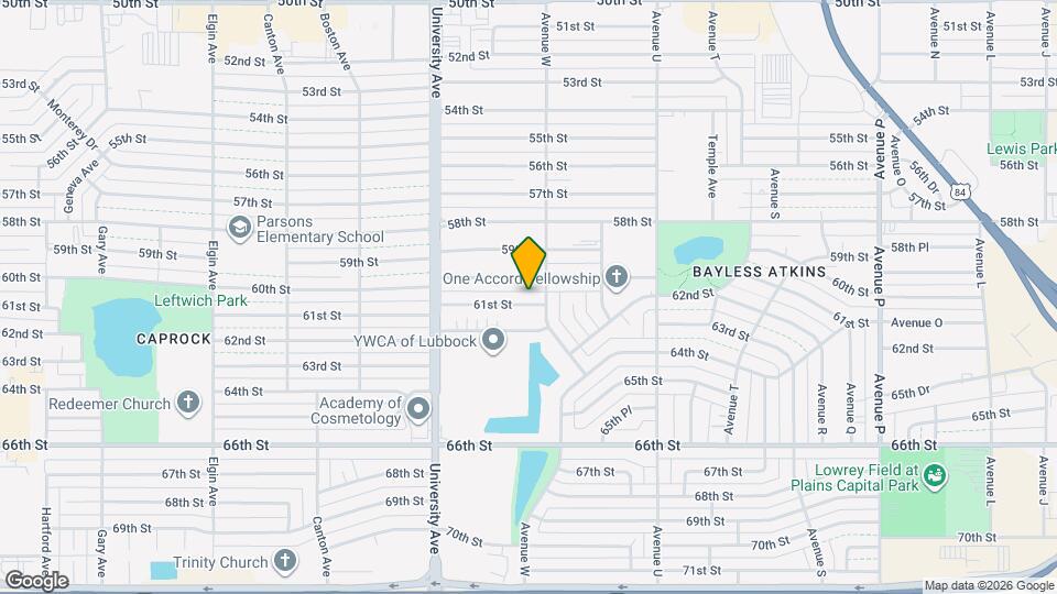 2306 61st St Map and Location Details