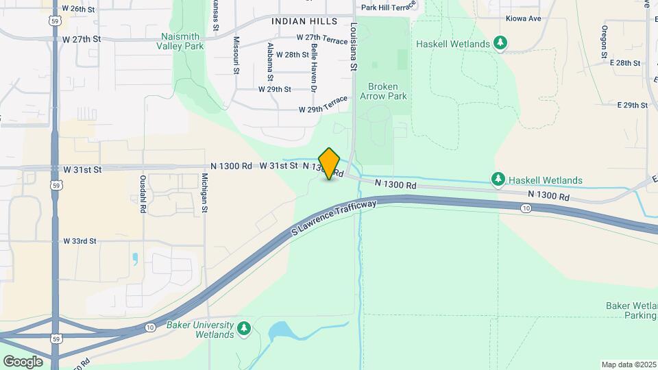 1390 N 1293 Rd Map and Location Details