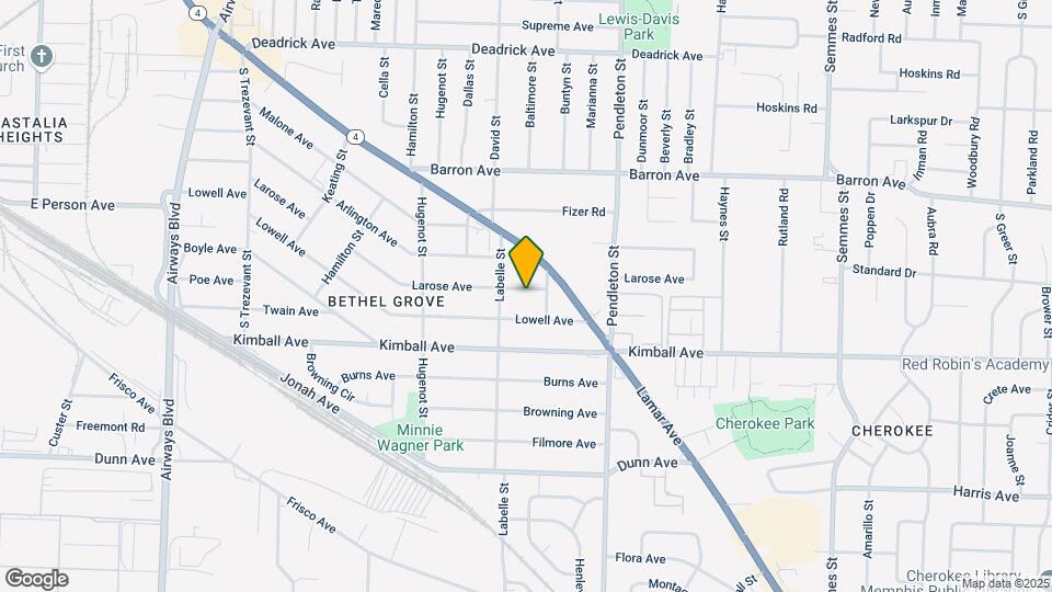 2677 Larose Ave Map and Location Details