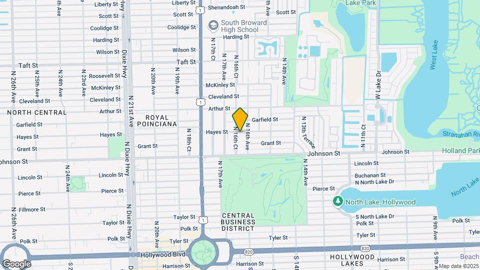 1017 N 16th Ct Mapa y Detalles de la Ubicación