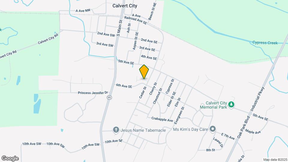 Calvert City Apartments Map and Location Details