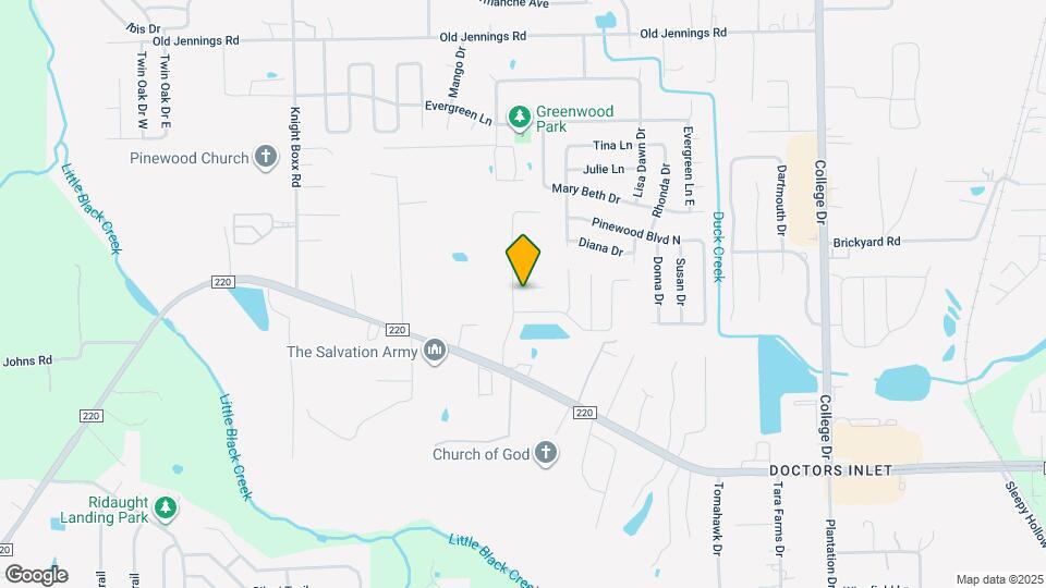 3225 Button Wood Dr Map and Location Details