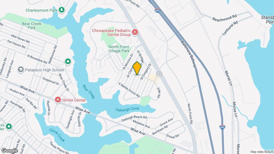 7865 St Bridget Ln Map and Location Details