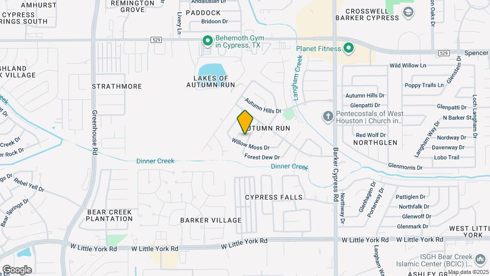 6611 Amberfield Ln Mapa y Detalles de la Ubicación