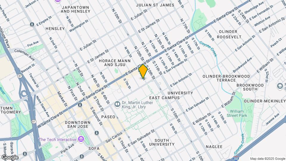 67 S 9th St Map and Location Details