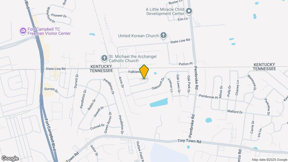 521 Falkland Cir Map and Location Details