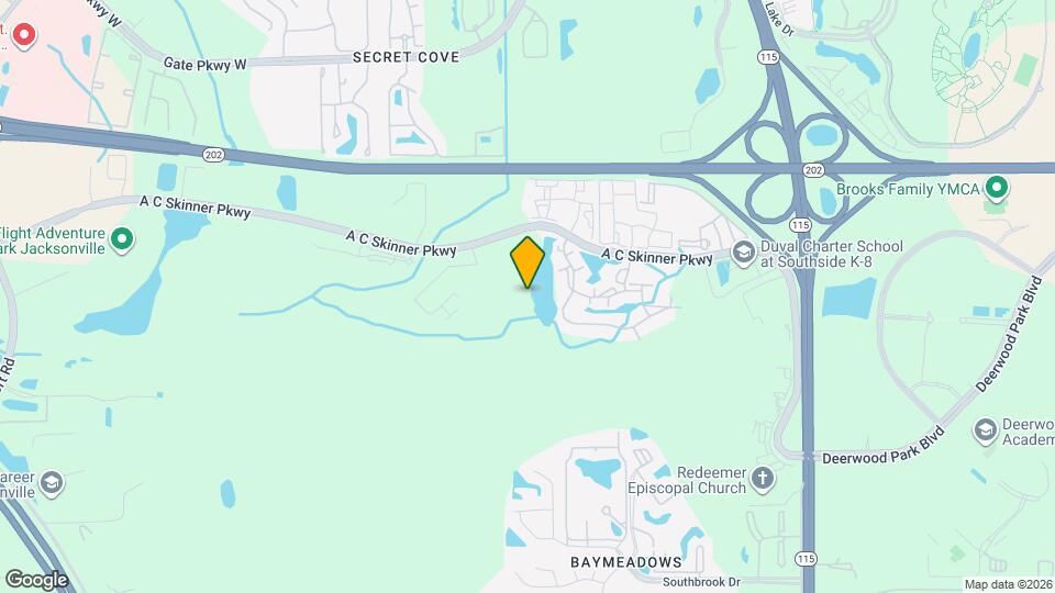 8409 Zenith Cir Map and Location Details