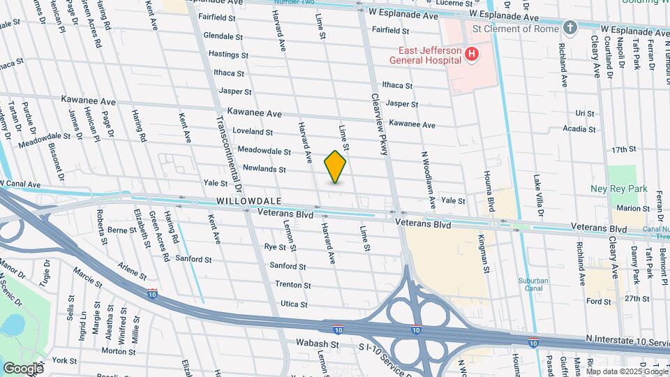 4743 Yale St Map and Location Details