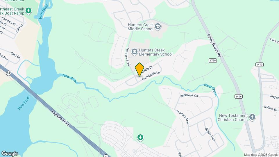 2013 Brandymill Ln Map and Location Details
