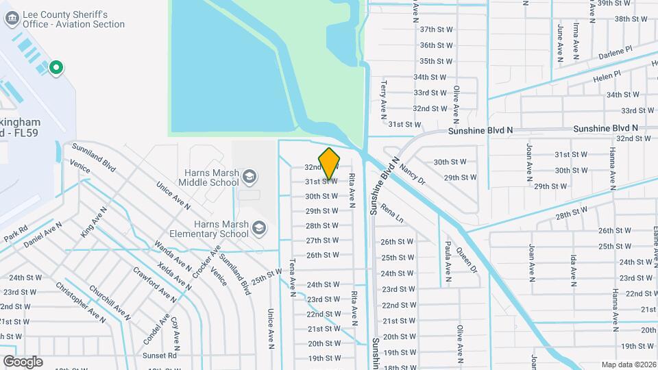 3409 31st St W Map and Location Details