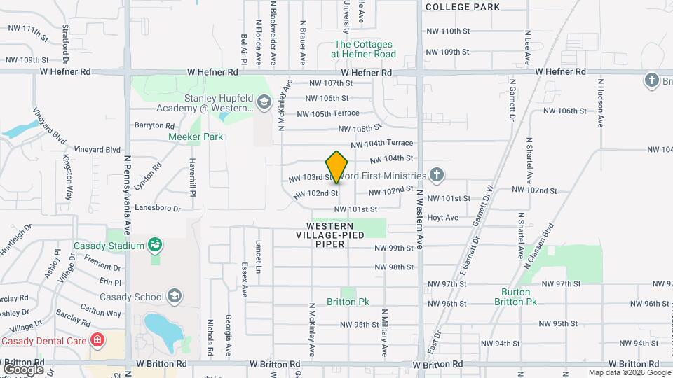 1301 NW 102nd St Map and Location Details
